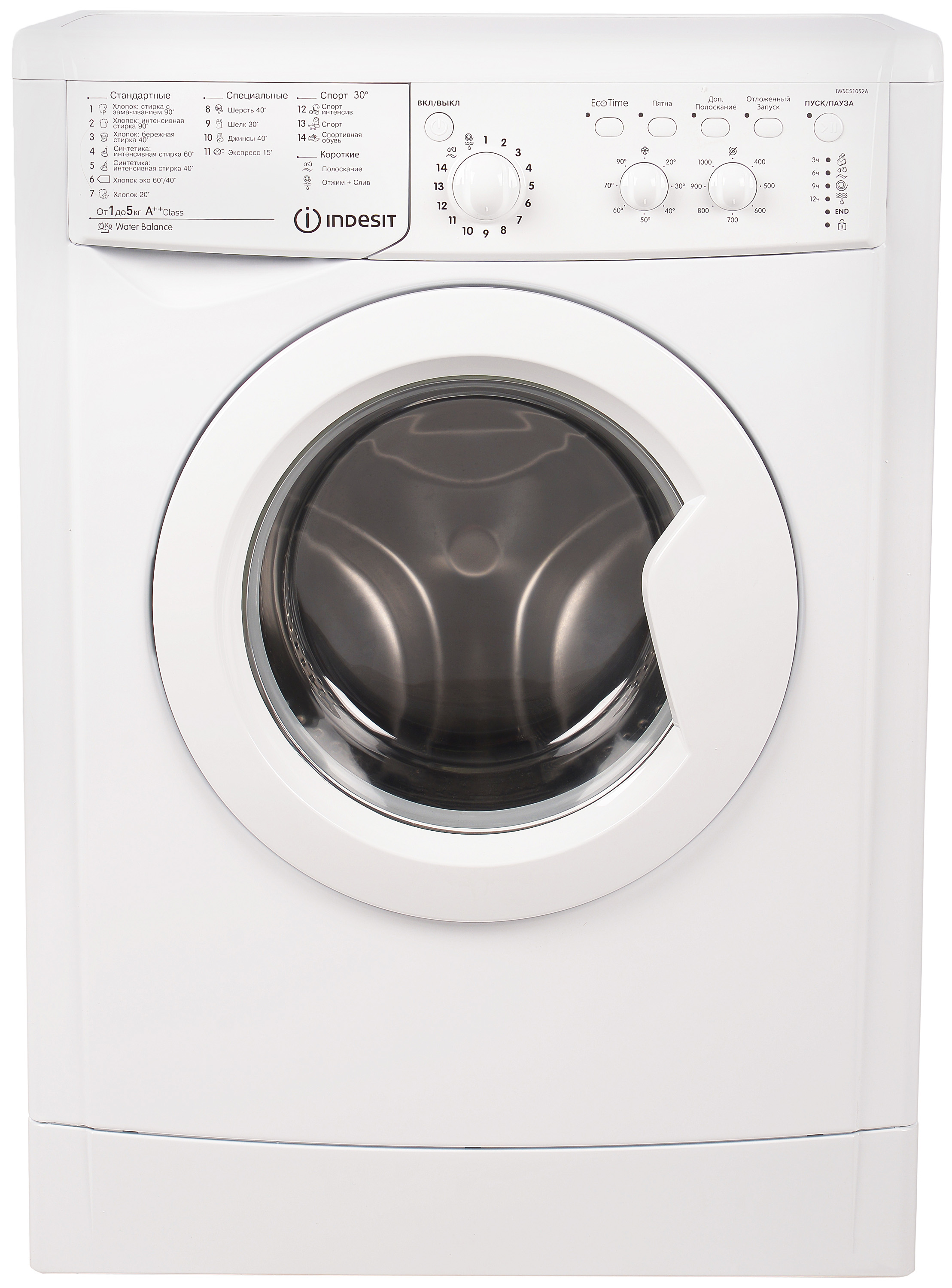 

Стиральная машина узкая INDESIT IWSC 51052A UA