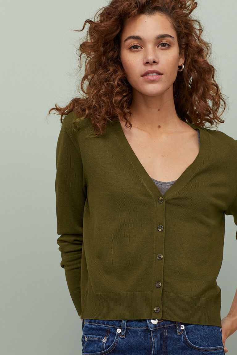 

Кардиган H&M 814224a99 L Хаки