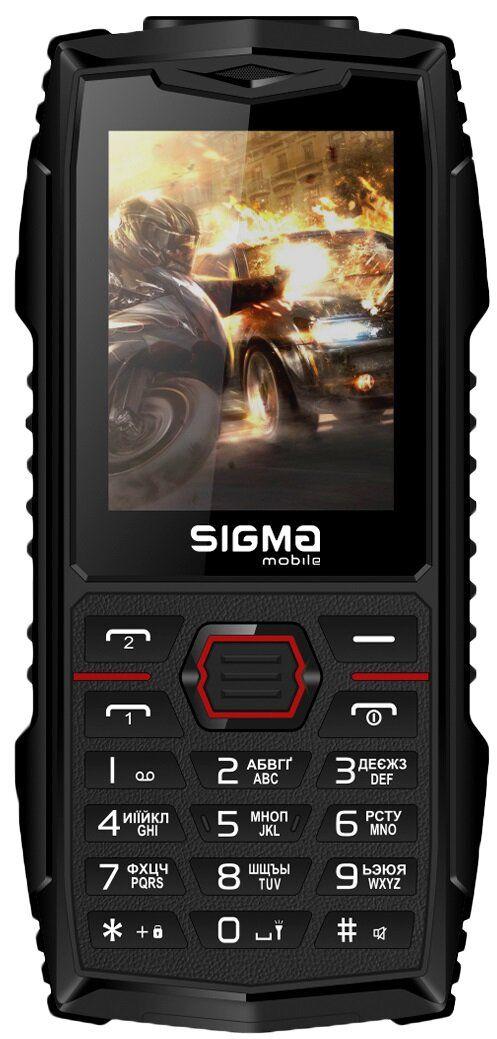

Мобильный телефон Sigma mobile X-treme AZ68 Black/Red