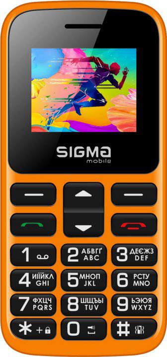 

Мобильный телефон Sigma mobile Comfort 50 HIT 2020 Orange