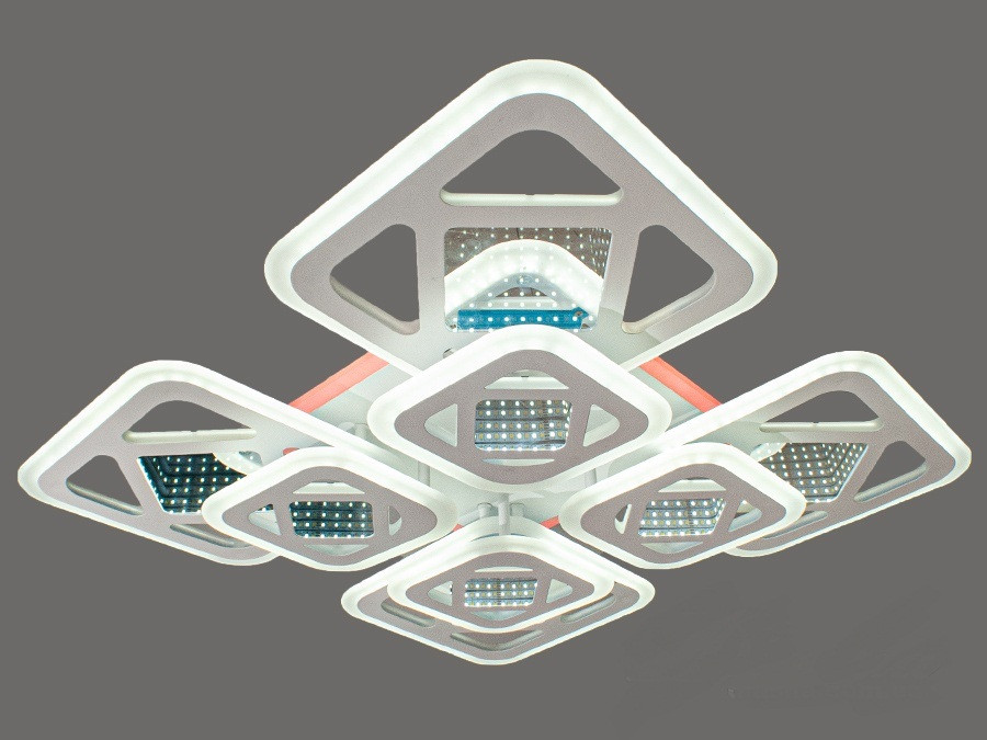 

Стельова LED-люстра з 3d ефектом 205W 6015