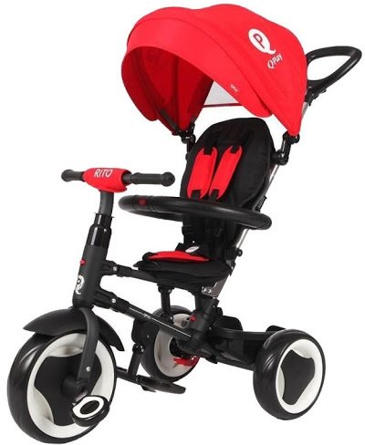 

Трехколесный велосипед Qplay Rito Eva Red (S380-7Red)
