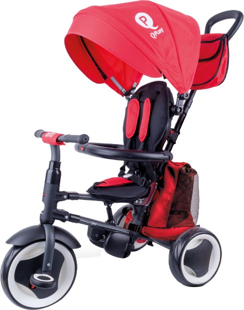

Трехколесный велосипед Qplay Rito+ Eva Red (S380-8Red)