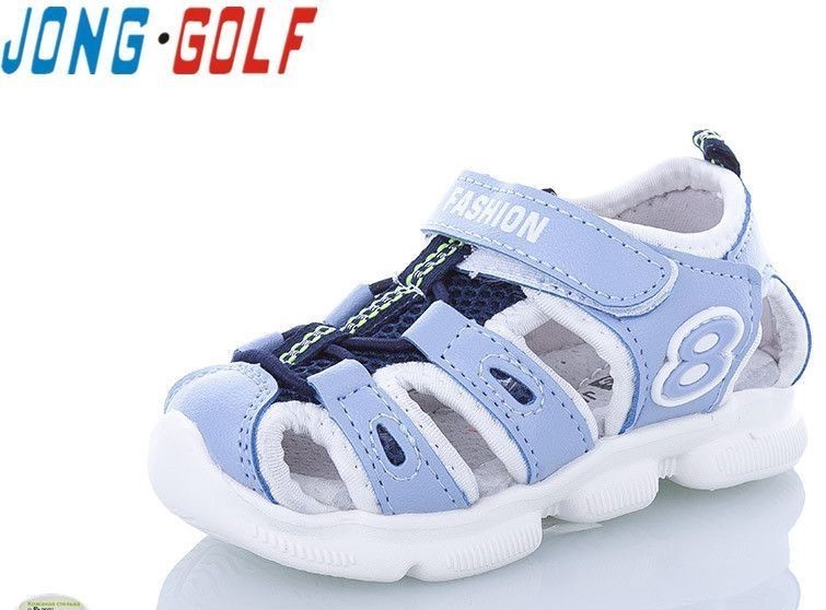 

Спортивные детские босоножки для мальчика Sport Fashion JONG-GOLF голубой-белый-синий 29 р-р 18,0 см
