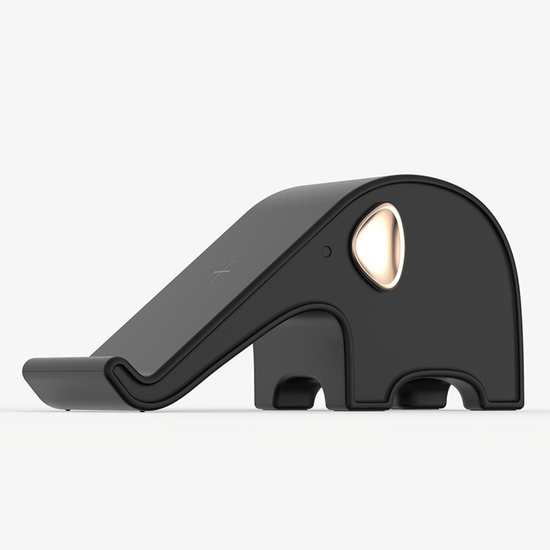 

Беспроводное зарядное устройство 3Life Elephant Wireless Charger Black