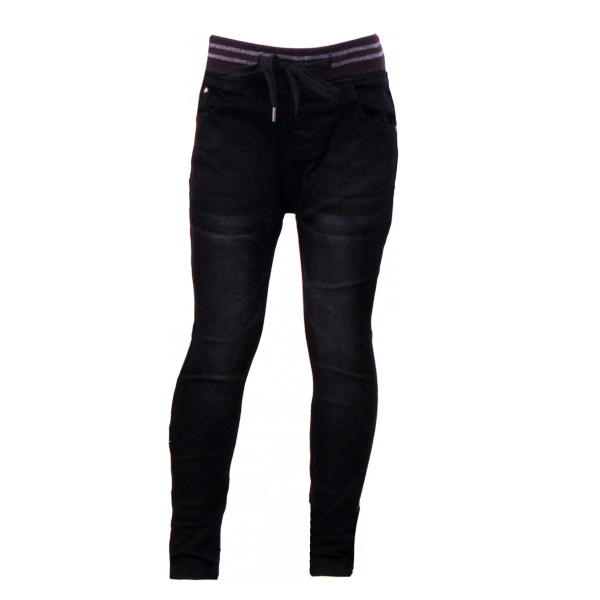 

Тёмные джинсы с потёртостями 3 года (98 см) Z 60241-black черный цвет