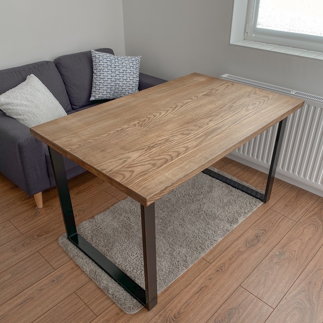 

Деревянный стол W.W.Style в стиле loft HomeDeco Ясень (1200мм x 600мм x 750мм)