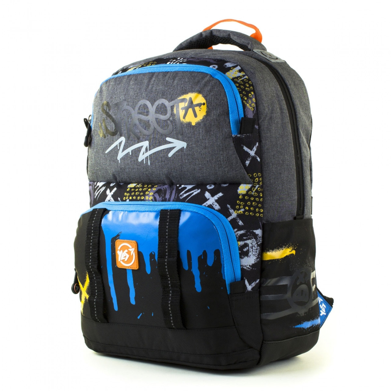 

Рюкзак школьный YES S-30 Juno X "Graffiti" Street для мальчика 10-13 лет