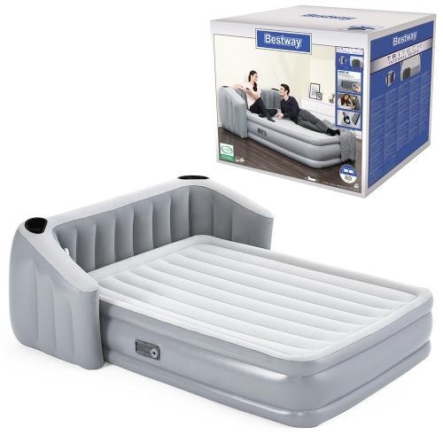 

Велюровая кровать Bestway 67620 с встроенным электронасосом