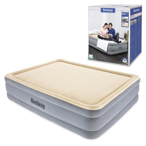 

Велюровая кровать Bestway 67486 с встроенным электронасосом