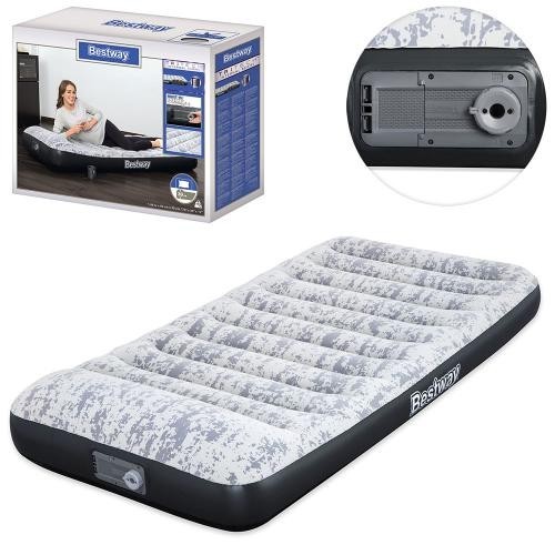 

Велюровый матрас Bestway 67834 со встроенным электронасосом
