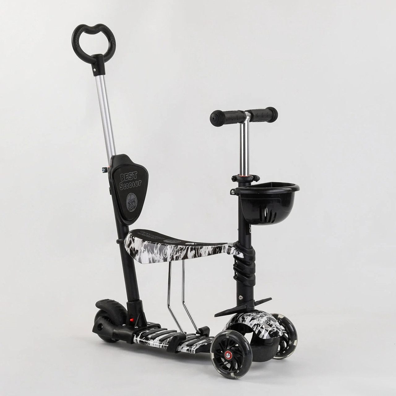 

Самокат BEST SCOOTER 24501 5в1 (колеса светятся)