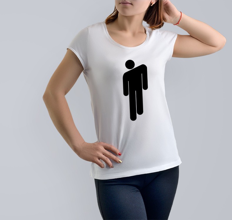 

Футболка Just Print It Чувак, , біла, Футболка Just Print It Чувак, M, біла