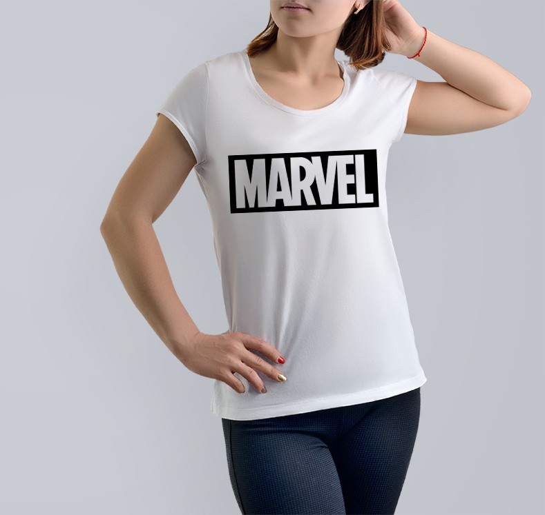 

Футболка Just Print It Marvel, , біла, Футболка Just Print It Marvel, M, біла