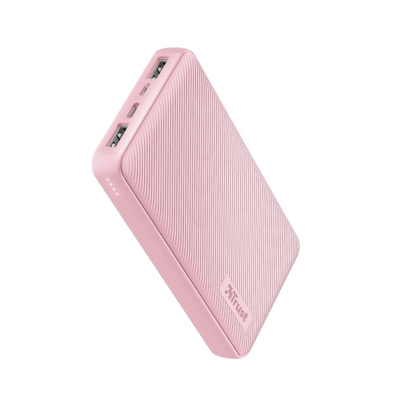 

Портативное зарядное устройство Trust Primo 15000 mAh Pink