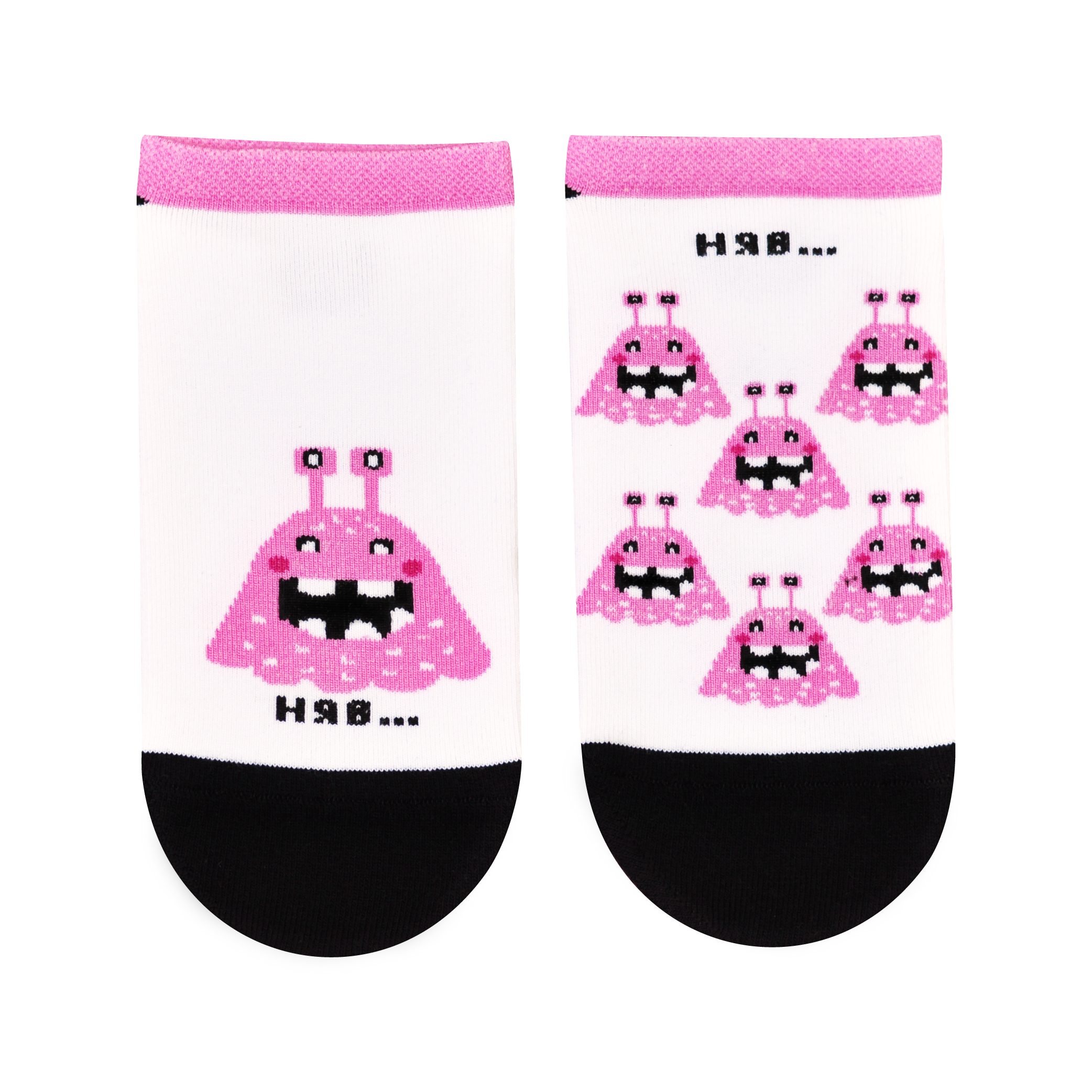 

Носки женские Premier Socks 53742 36-39 Бело/розовый "МОНСТРИК"