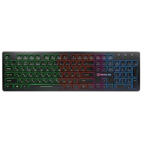 

Клавиатура Real-El Comfort 7070 Black