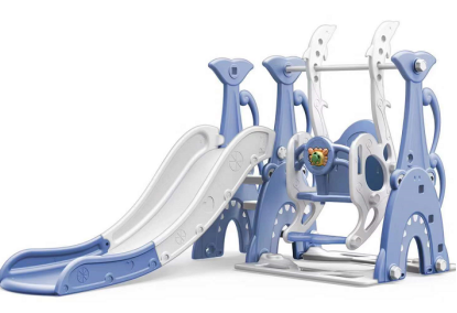 

Горка с качелями Bambi Краб WM19083A-4 Blue / Grey (WM19083A)