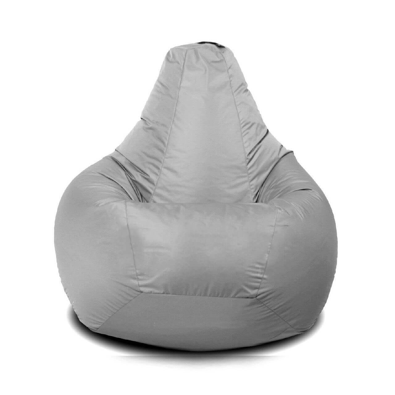 

Кресло мешок Nova KatyPuf Серое нейлон OXFORD XL 125x90