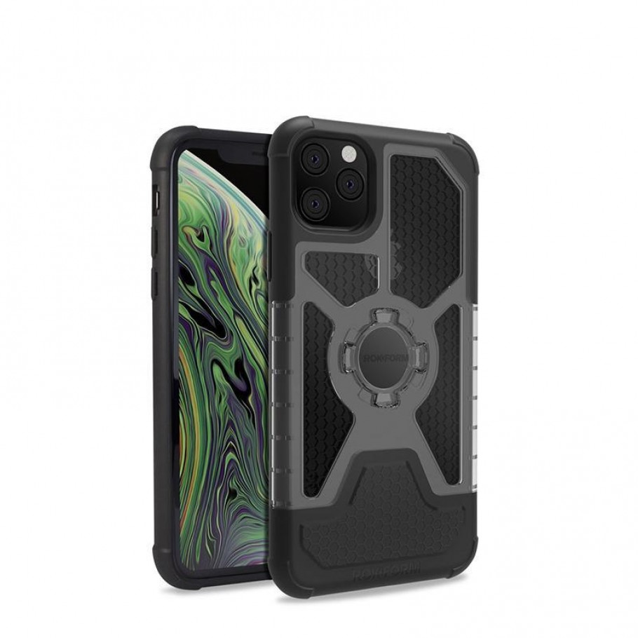 

Чехол противоударный ROKFORM для iPhone 11 - Pro Crystal Wireless - Black 306021P