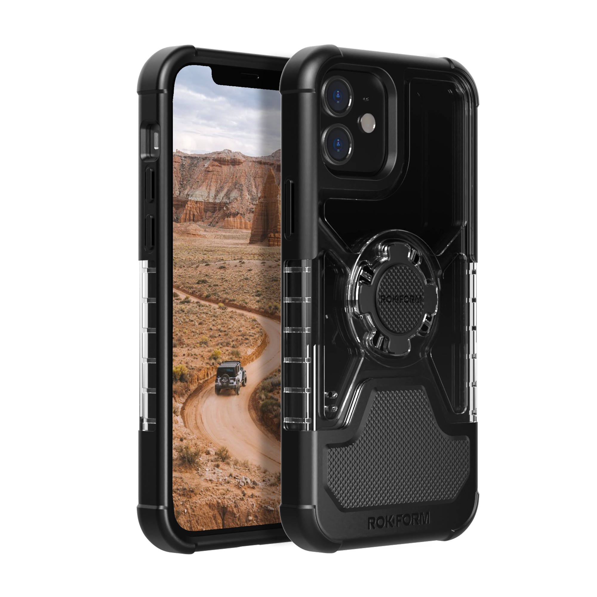 

Чехол противоударный ROKFORM для iPhone 12 Mini (5.4") Crystal Case - Clear 306920P