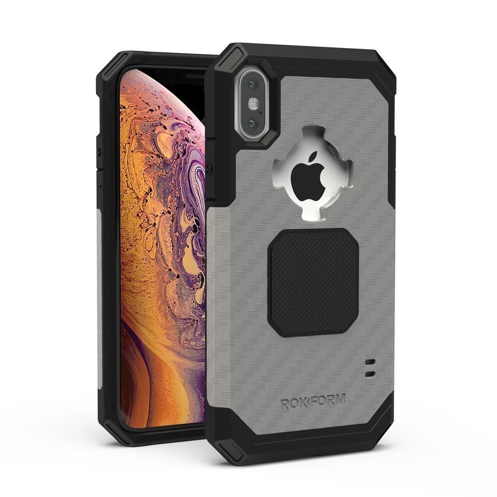 

Чехол противоударный ROKFORM для iPhone XS / X Rugged - Gun Metal 303743P