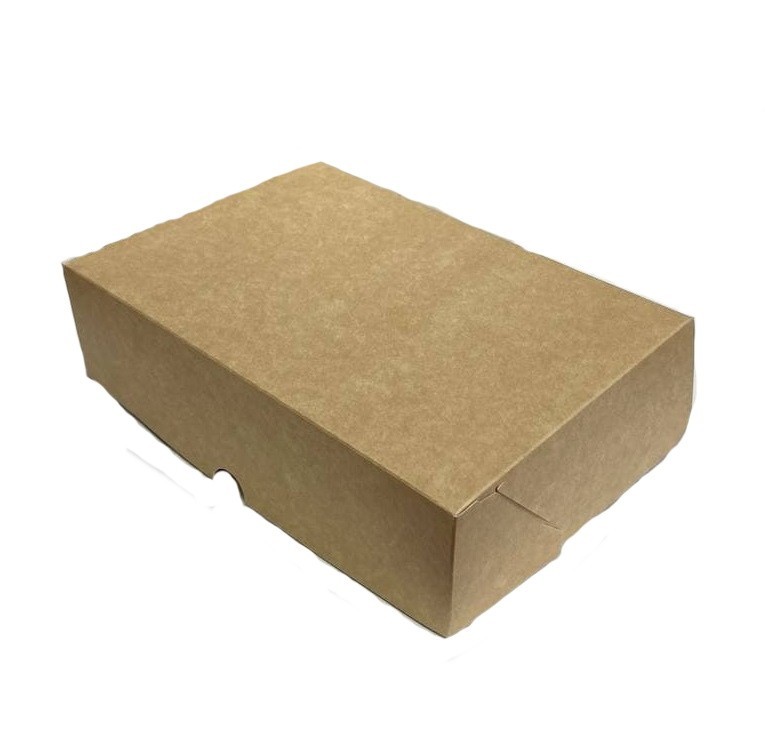 

Коробка для эклеров зефира и десертов SD pack 225х150х60 мм крафт 100 шт