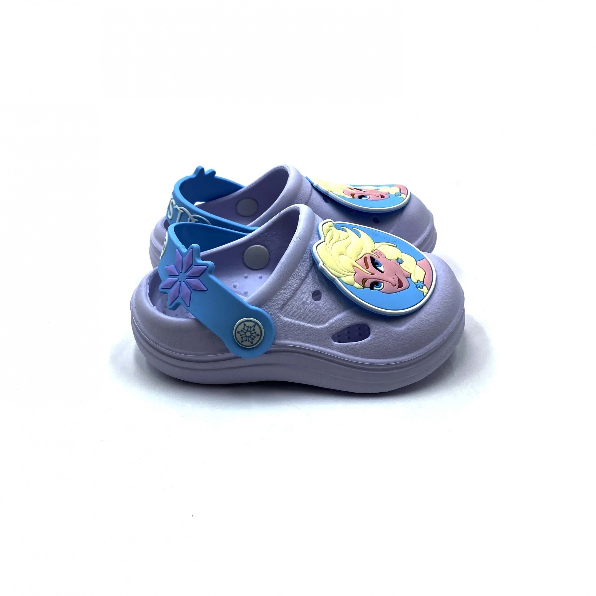 

Кроксы для девочек QQ Elsa 24 15 см Purple 2023