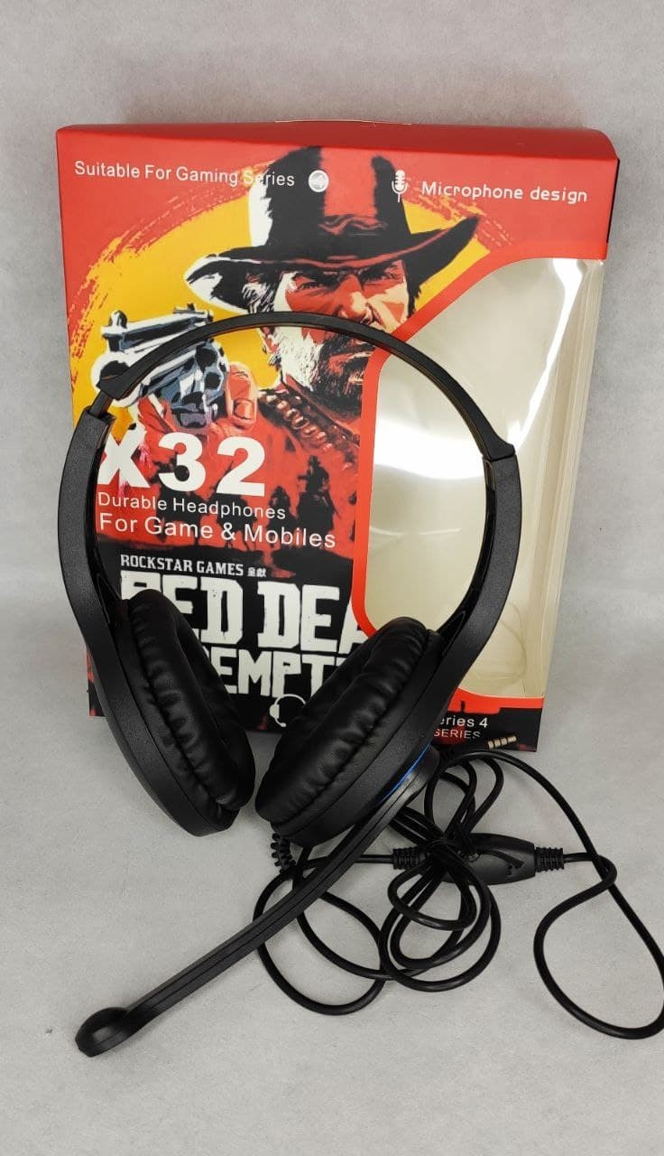 

Наушники геймерские проводные TUCCI TC-X32 Накладные игровые с микрофоном для PC Black-Blue