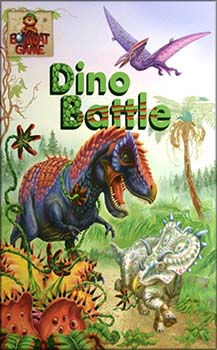 

Настольная игра для всей семьи Dino Battle. Издательство Бомбат-Гейм. 85179