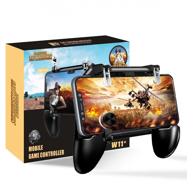 

Геймпад WOW Mobile Game Controller W11 Мобильный контроллер для смартфона Черный