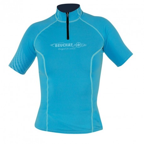 

Футболка Beuchat Rash Guard Bionic Woman бирюзовая Бирюзовый XS