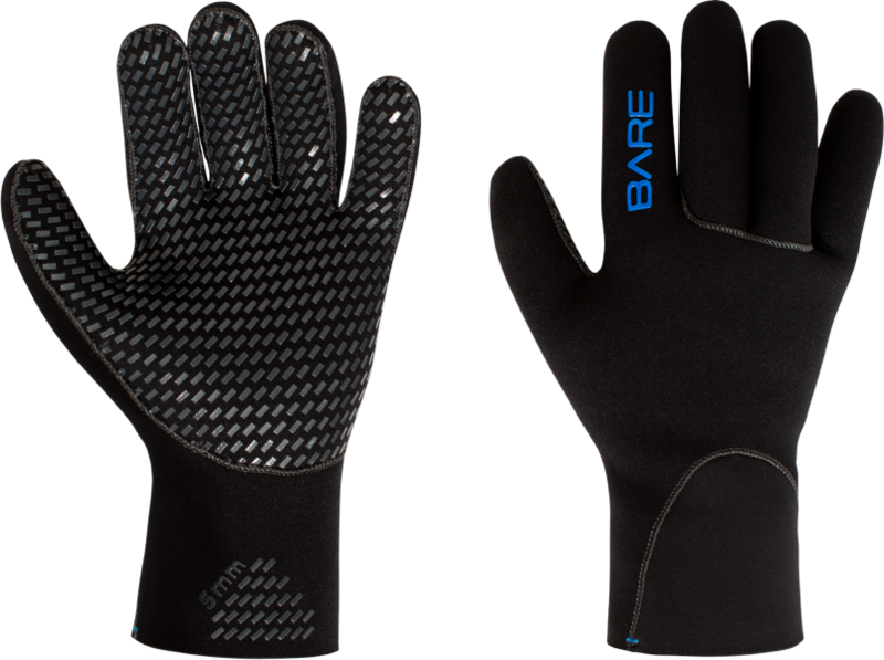 

Перчатки Bare Glove 3 мм Черный XS