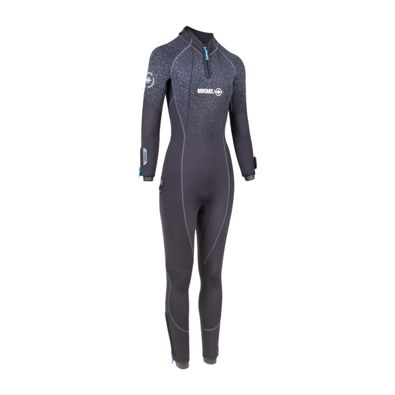 

Гидрокостюм Beuchat Focea Comfort 6 Woman 5мм черно-голубой Черно-голубой S
