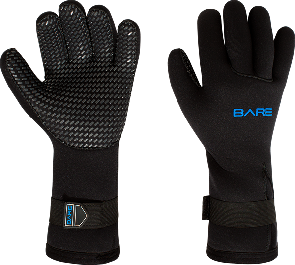 

Перчатки Bare Gauntlet Glove 5мм Черный XXL