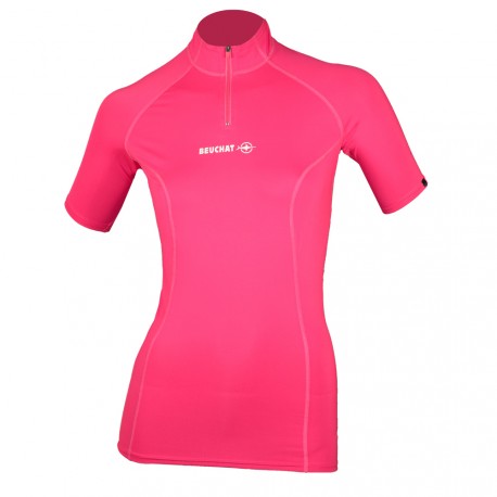 

Футболка Beuchat Rash Guard Atoll женская розовая Розовый XS