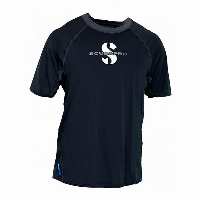

Футболка Scubapro Rash Guard Man черная Черный M
