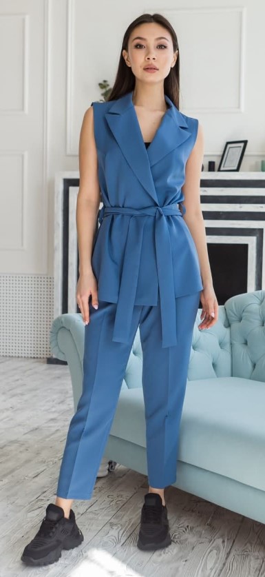 

Женский летний костюм "Джемма" LEO PRIDE 0068 L (46-48) Джинс (LP - 0068 B)