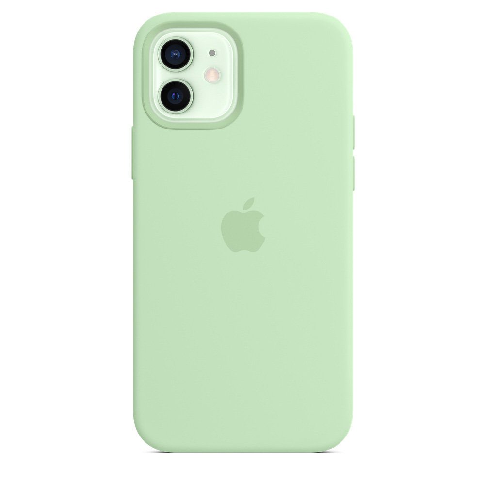 

Чехол iSpack Silicone Case для iPhone 12 | 12 Pro Pistachio without MagSafe OEM