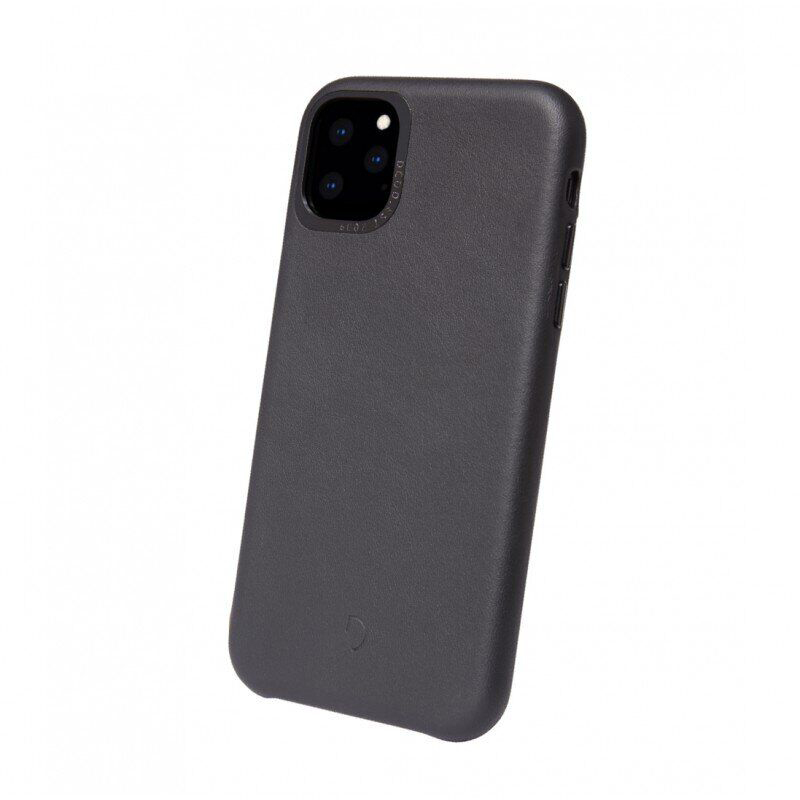 

Кожаный чехол Decoded Back Cover для iPhone 11 Pro Max Black