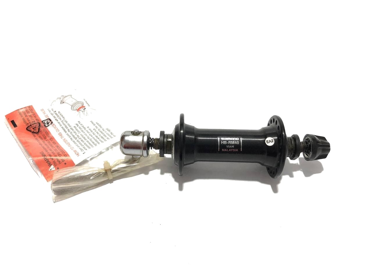 

Передняя втулка Shimano Altus HB-RM40, 36H, V-brake, под эксцентрик, черная