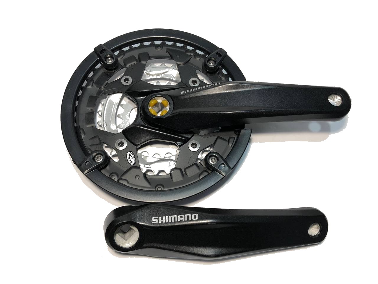 

Шатуны Shimano 44/32/22 Alivio, FC-M431 черная, 170mm