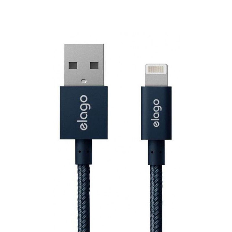 

Кабель Elago Aluminum USB-A to Lightning Cable Jean Indigo 1 m (ECA-ALJIN-IPL)
