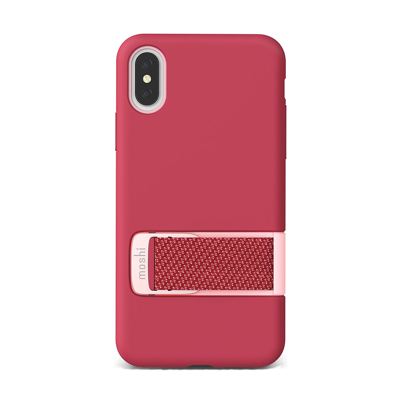 

Чехол Moshi Capto Slim Case with MultiStrap Raspberry Pink для iPhone XS/X