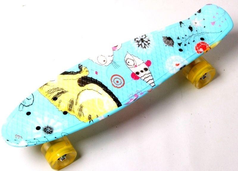 

Пенни борд (скейтборд) Penny Board "Fish" (CS-1362113229)