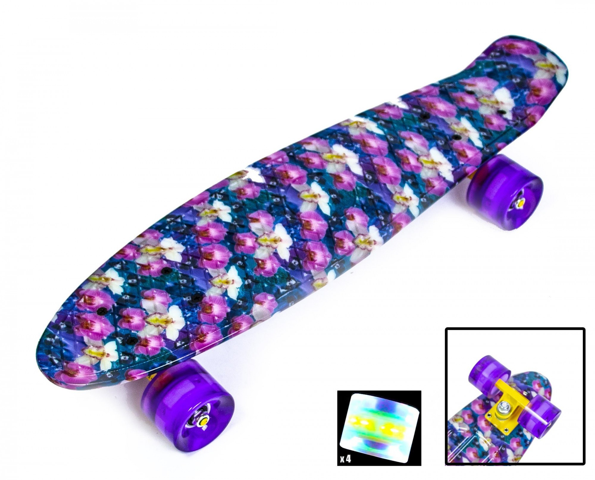 

Пенни борд (скейтборд) Penny Board "Fish" (CS-1940713911)