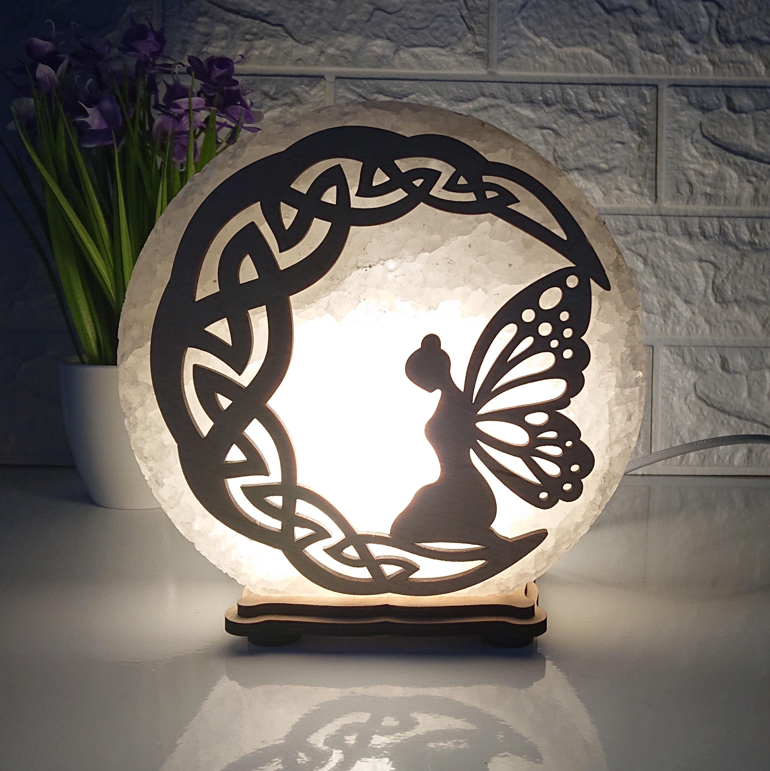 

Соляной светильник EcoDecorLamp Фея