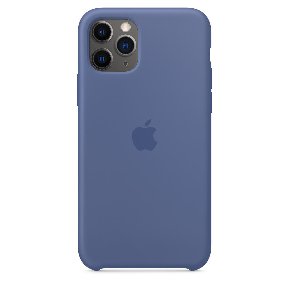 

Чехол iSpack Silicone Case для iPhone 11 Pro Linen Blue OEM