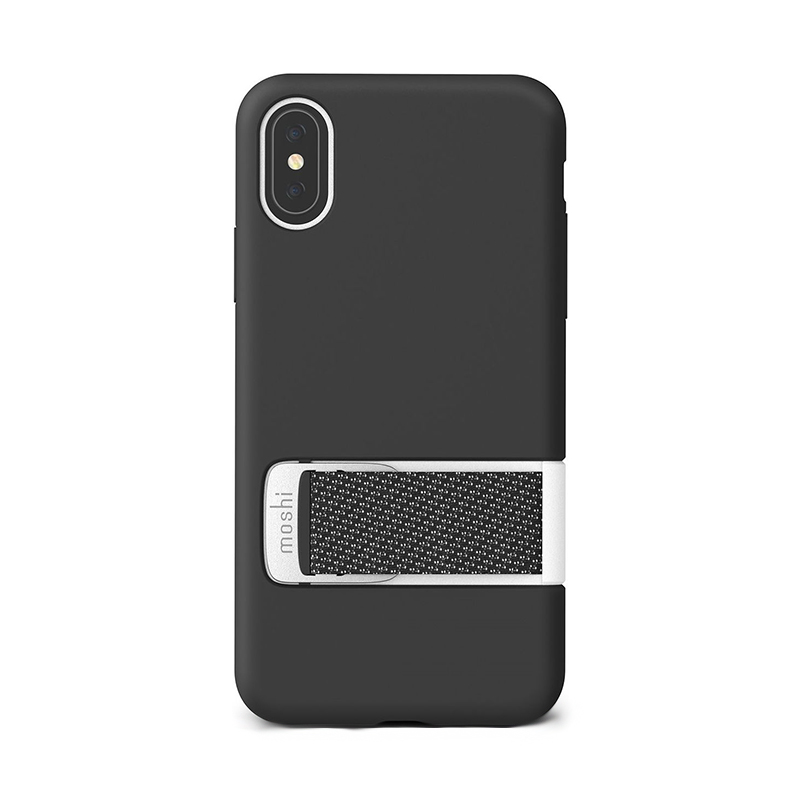 

Чехол Moshi Capto Slim Case with MultiStrap Mulberry Black для iPhone XS Max
