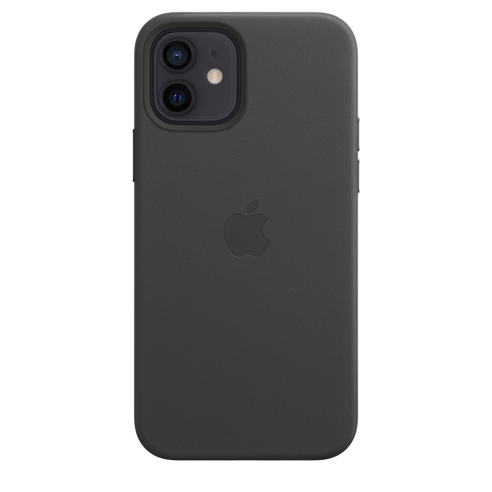 

Чехол iSpack Leather Case для iPhone 12 | 12 Pro Black OEM